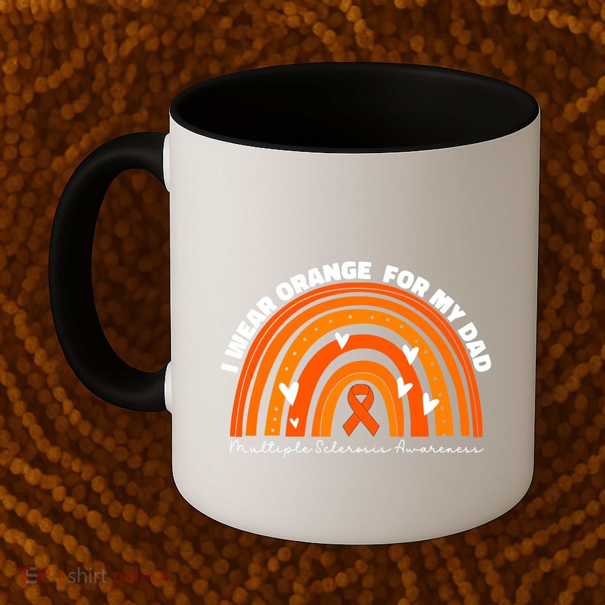 I Wear Orange For My Dad Ms Multiple Sclerosis Cute Gift Coffee Mug