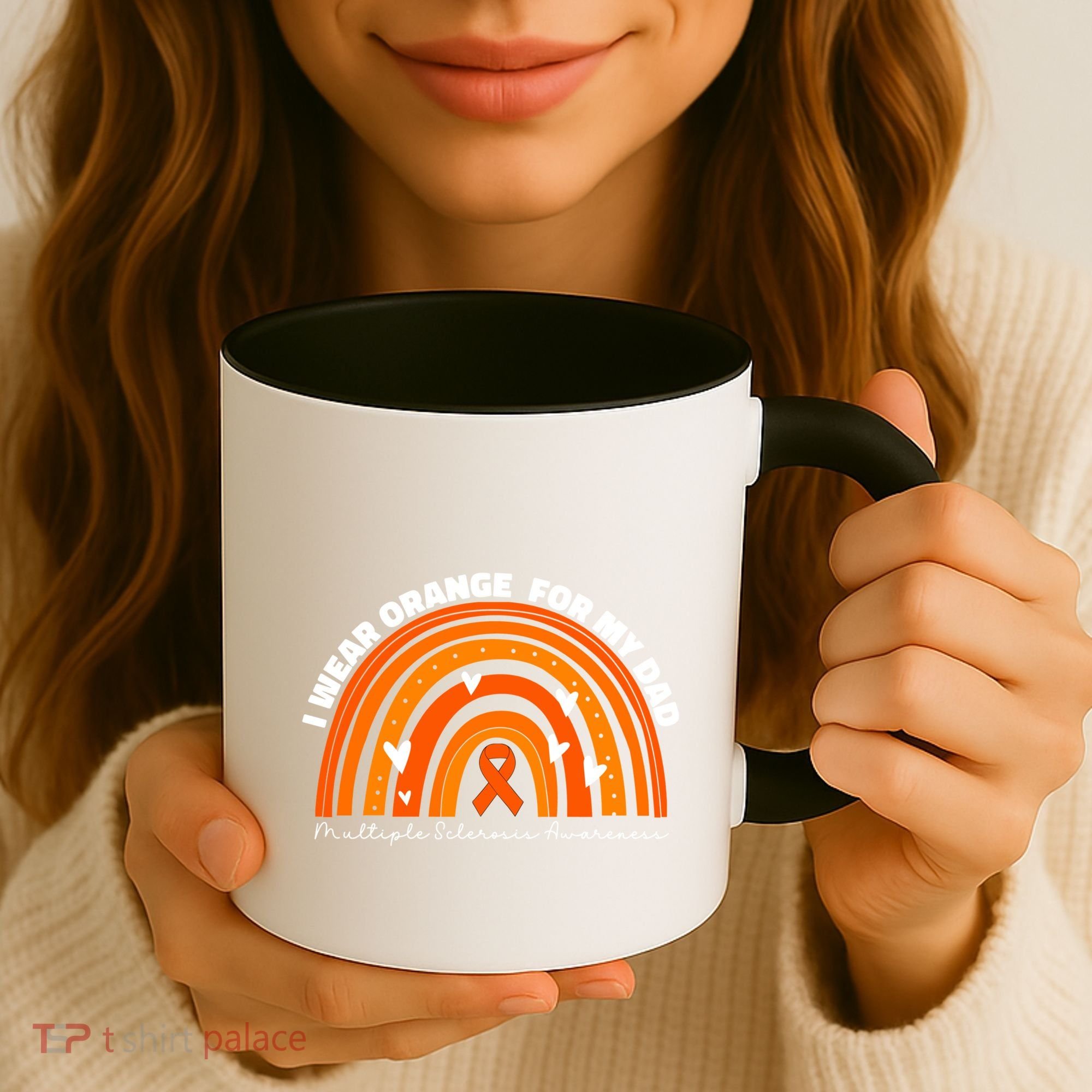 I Wear Orange For My Dad Ms Multiple Sclerosis Cute Gift Coffee Mug