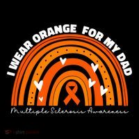 I Wear Orange For My Dad Ms Multiple Sclerosis Cute Gift Coffee Mug thumb 5