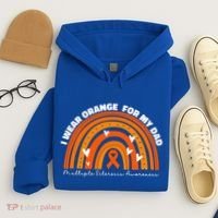 I Wear Orange For My Dad Ms Multiple Sclerosis Cute Gift Hoodie thumb 4
