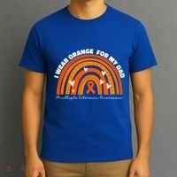 I Wear Orange For My Dad Ms Multiple Sclerosis Cute Gift T-Shirt thumb 3