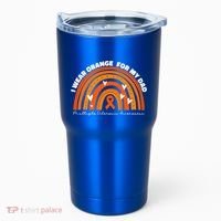 I Wear Orange For My Dad Ms Multiple Sclerosis Cute Gift Tumbler thumb 0