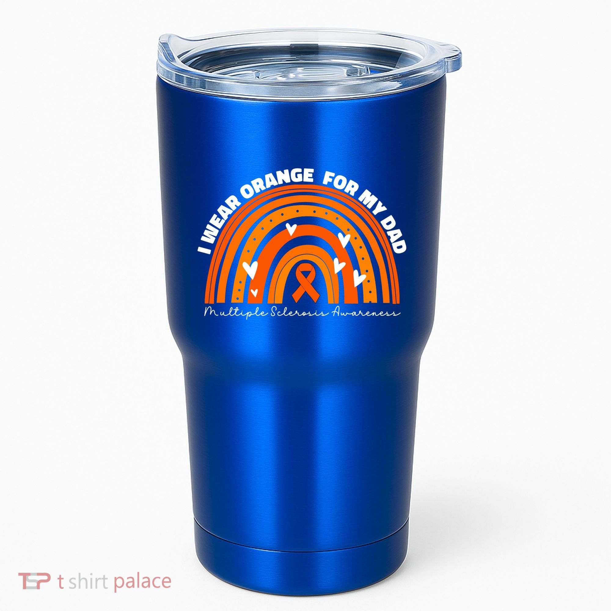 I Wear Orange For My Dad Ms Multiple Sclerosis Cute Gift Tumbler