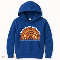 I Wear Orange For My Dad Ms Multiple Sclerosis Cute Gift Kids Hoodie thumb 0