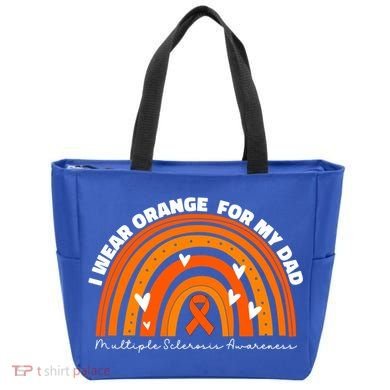 I Wear Orange For My Dad Ms Multiple Sclerosis Cute Gift Tote Bag