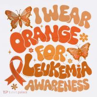 I Wear Orange For Leukemia Awareness Sweatshirt thumb 3