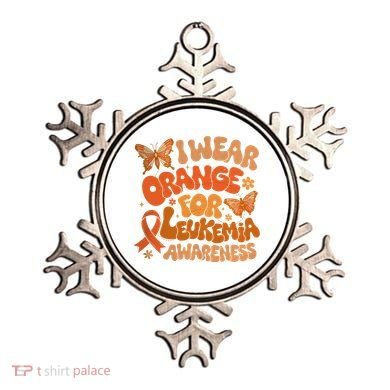 I Wear Orange For Leukemia Awareness Ornament