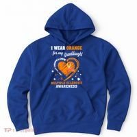 I Wear Orange For My Granddaughter Multiple Sclerosis Ms Gift Hoodie thumb 0