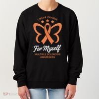 I Wear Orange For Myself Awareness Women's Sweatshirt thumb 0