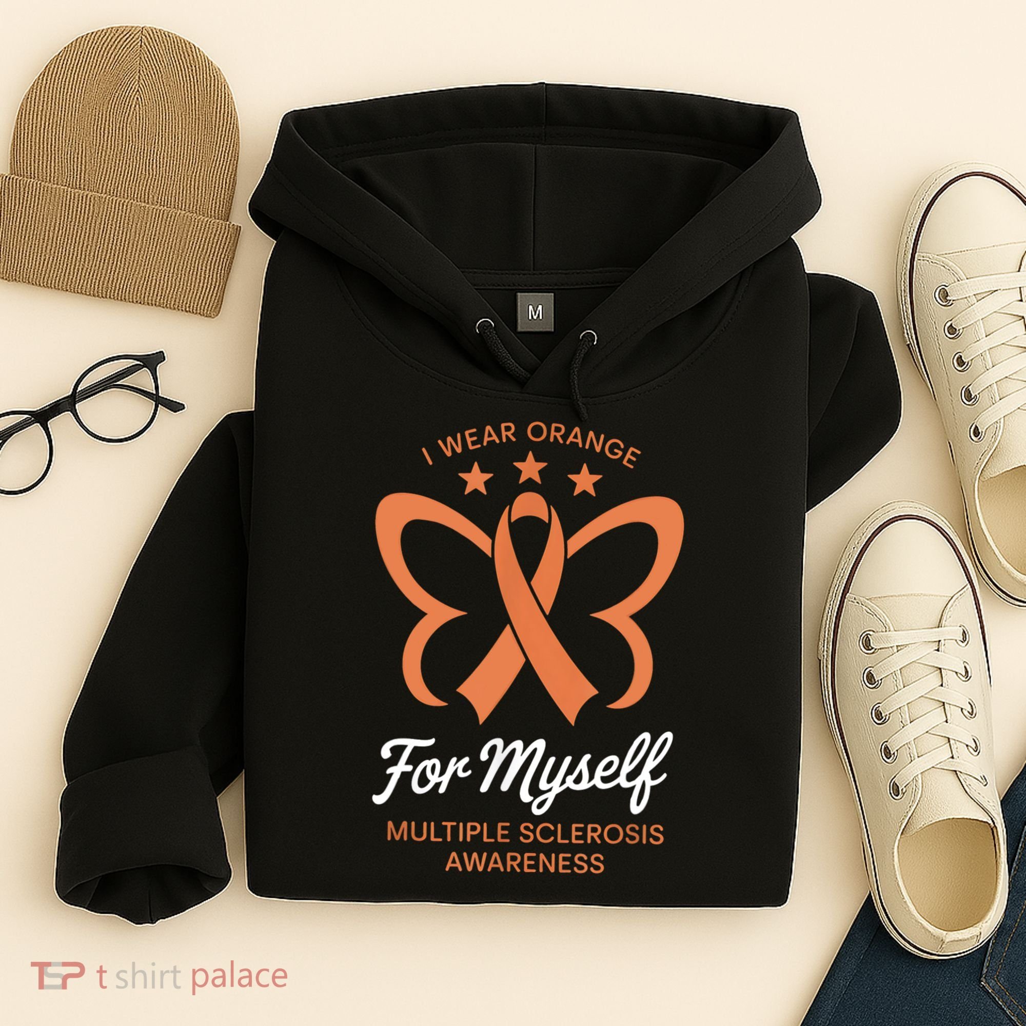 I Wear Orange For Myself Awareness Hoodie