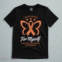 I Wear Orange For Myself Awareness T-Shirt thumb 5