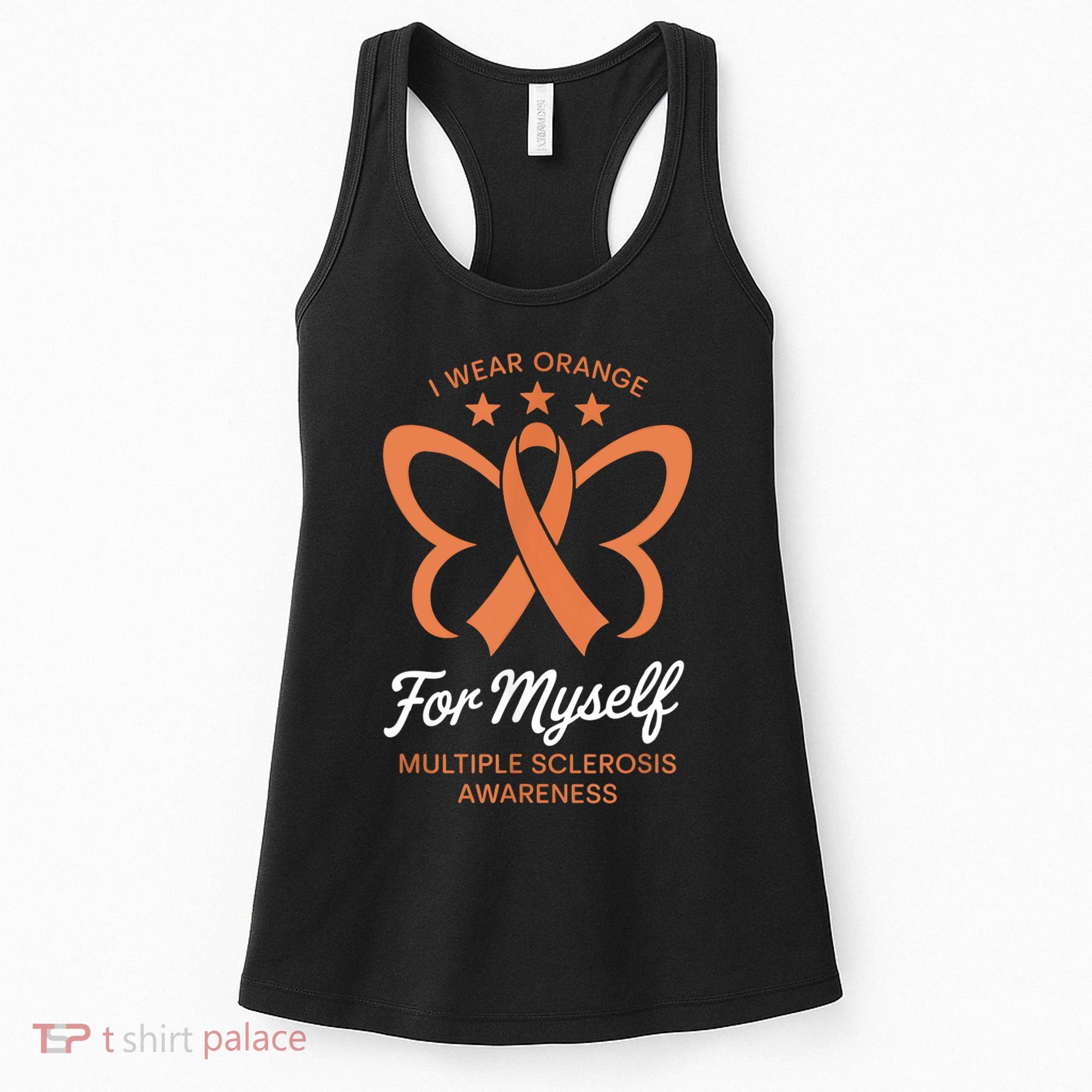 I Wear Orange For Myself Awareness Women's Tank Top
