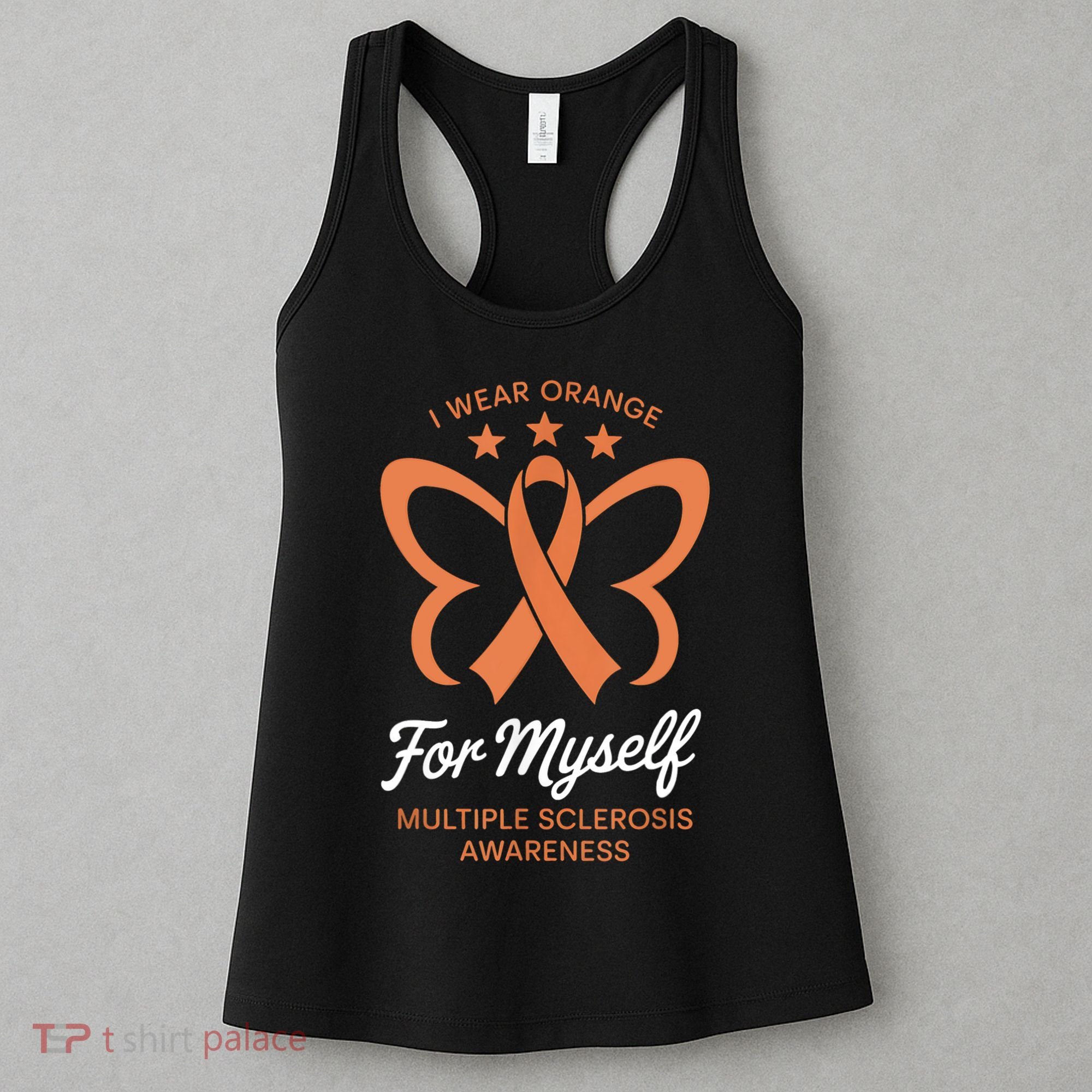 I Wear Orange For Myself Awareness Women's Tank Top