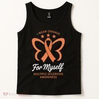 I Wear Orange For Myself Awareness Tank Top thumb 2
