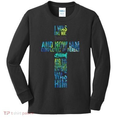 I WAS ONE WAY THE CHOSEN Kids Long Sleeve Shirt