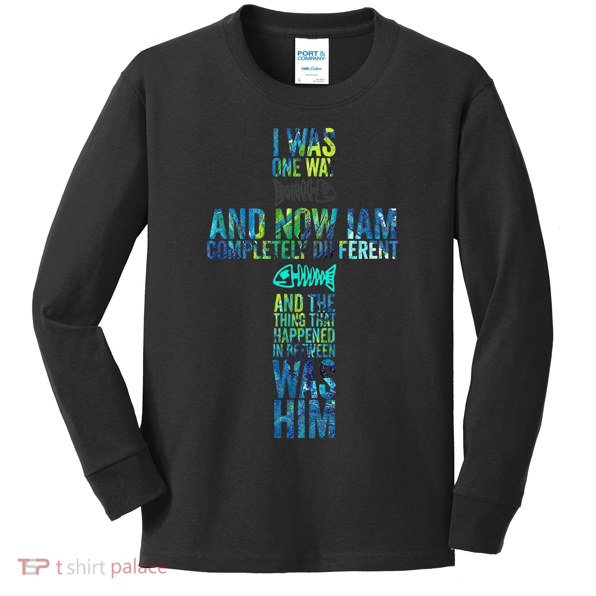I WAS ONE WAY THE CHOSEN Kids Long Sleeve Shirt