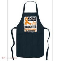 I Wear Orange For My Daughter Multiple Sclerosis Awareness Apron thumb 0