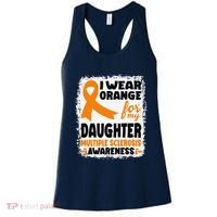 I Wear Orange For My Daughter Multiple Sclerosis Awareness Women's Tank Top thumb 0