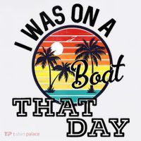 I Was On A Boat That Day Country Music Lyrics Mousepad thumb 1