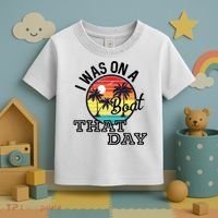 I Was On A Boat That Day Country Music Lyrics Toddler T-Shirt thumb 3