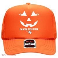 I'm With Peter Peter Skeleton Hand Pointing Matching Halloween Hat thumb 0