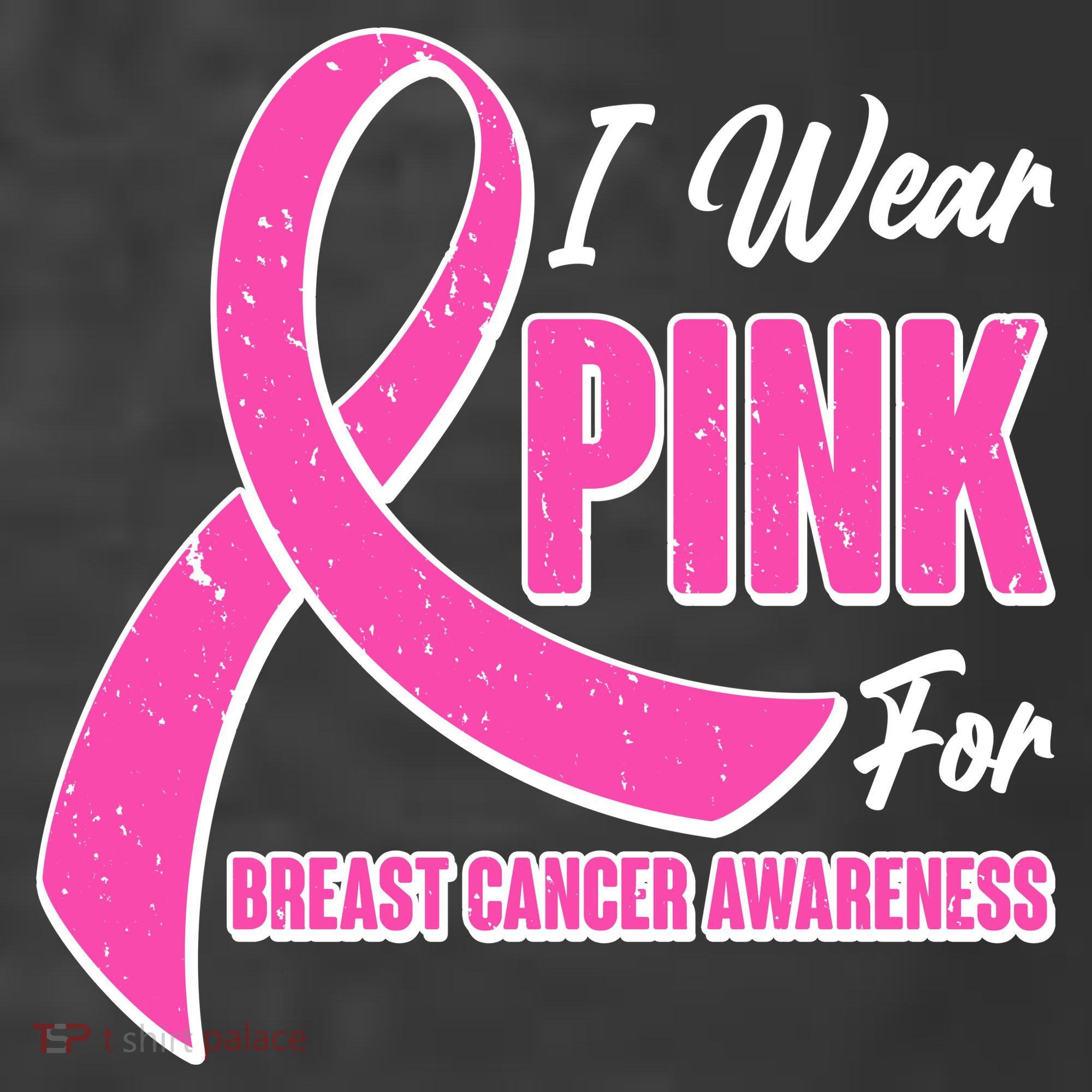 I Wear Pink For Breast Cancer Awareness T-Shirt