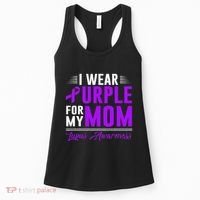 I Wear Purple For My Mom Lupus Awareness Month Women's Tank Top thumb 0