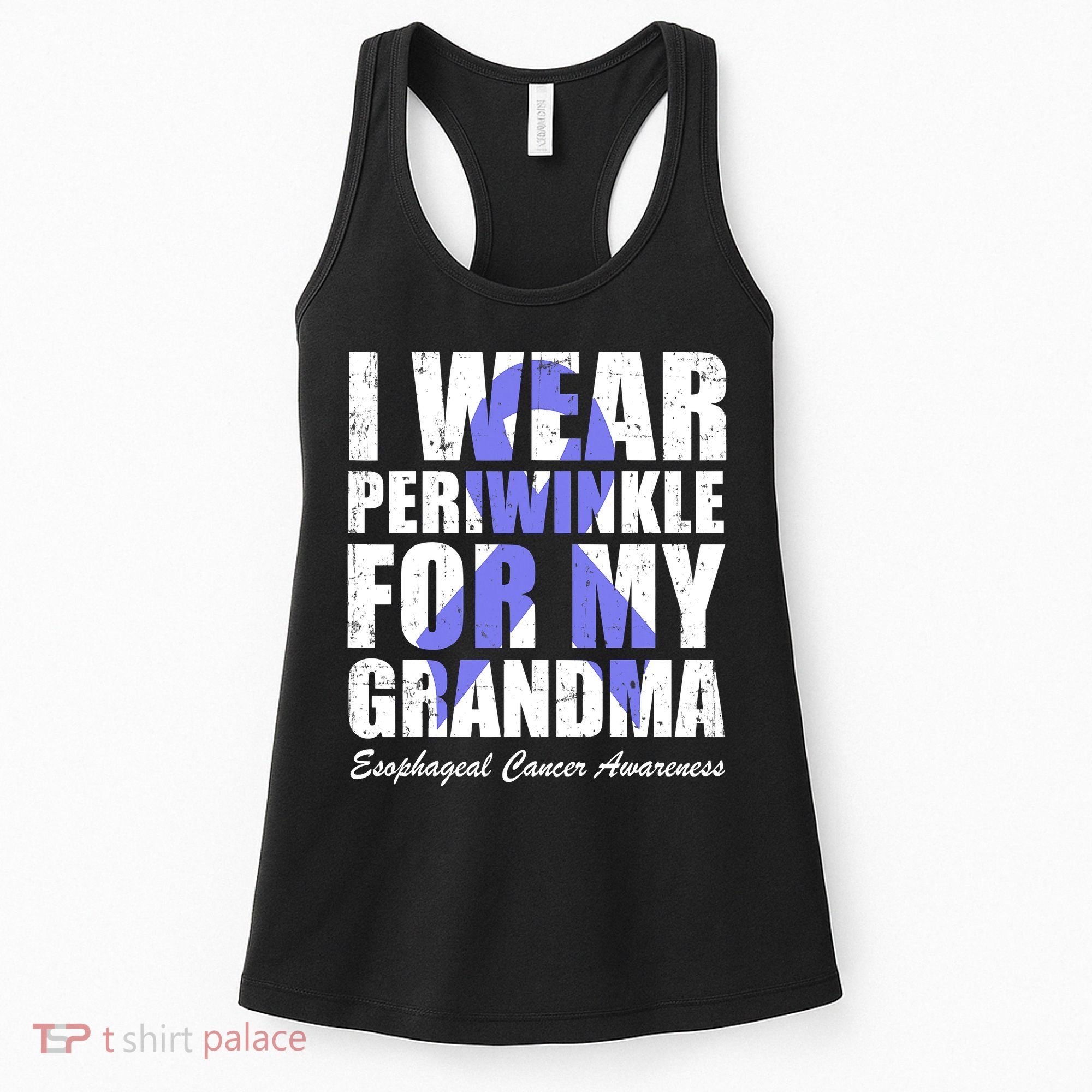 I Wear Periwinkle For My Grandma Esophageal Cancer Awareness Women's Tank Top