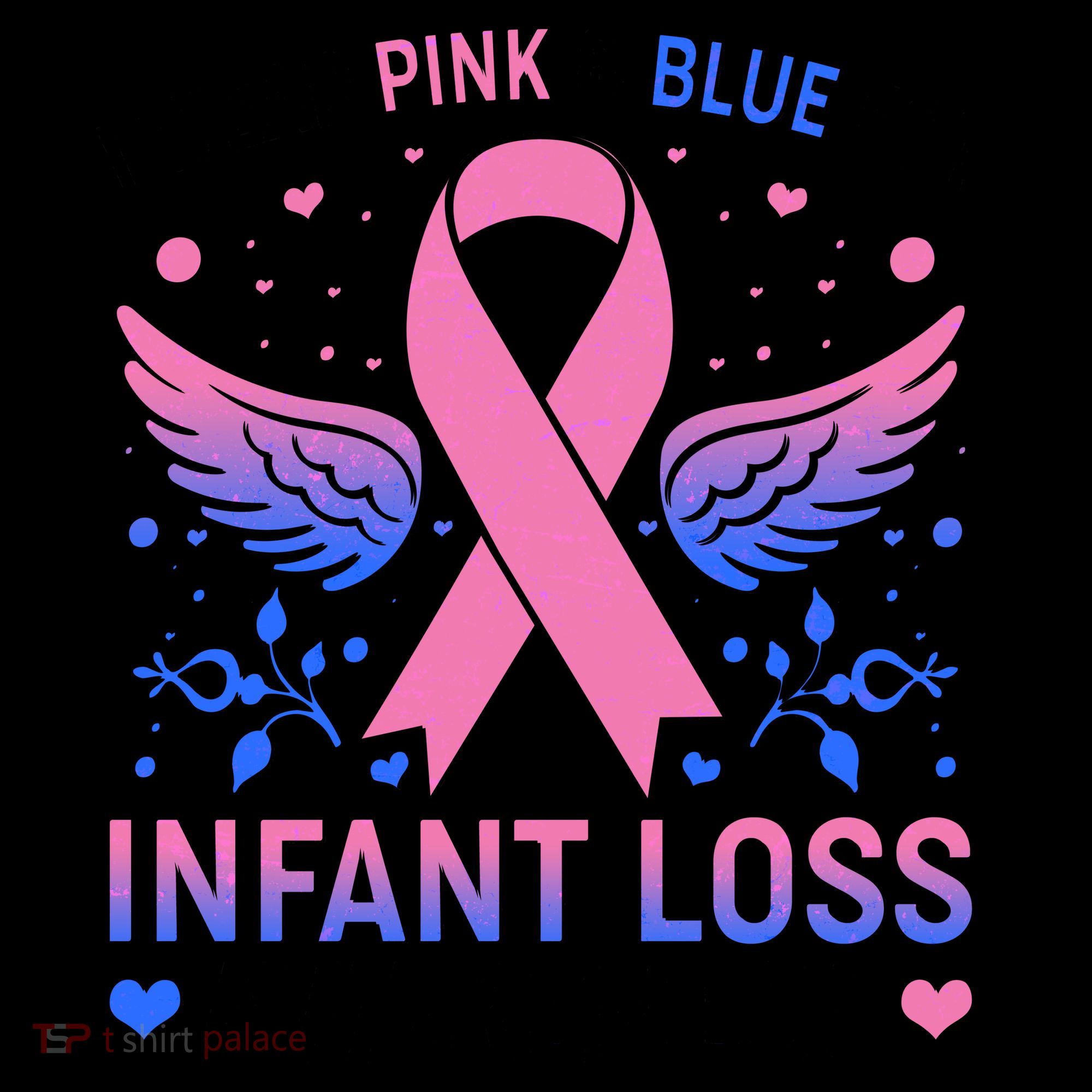I Wear Pink And Blue For Infant Loss Awareness Coffee Mug