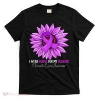 I Wear Purple In Memory Of My Brother Overdose Awareness T-Shirt thumb 0