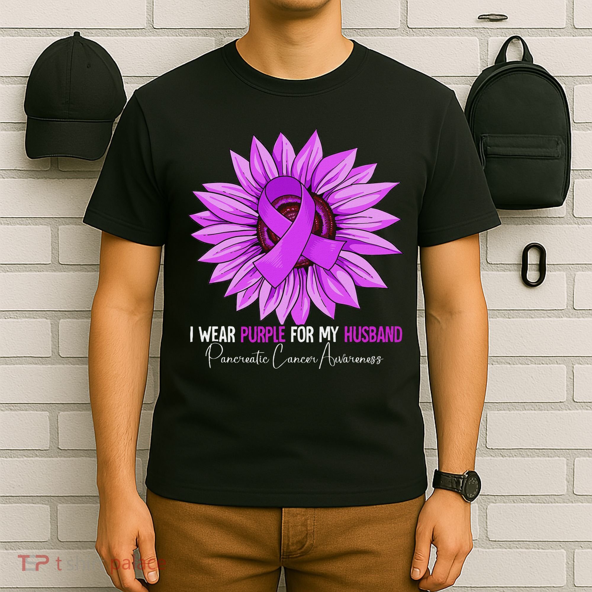 I Wear Purple In Memory Of My Brother Overdose Awareness T-Shirt