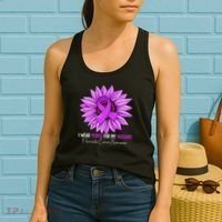 I Wear Purple In Memory Of My Brother Overdose Awareness Women's Tank Top thumb 2