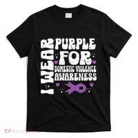 I Wear Purple Domestic Violence Awareness T-Shirt thumb 0