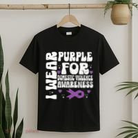 I Wear Purple Domestic Violence Awareness T-Shirt thumb 2