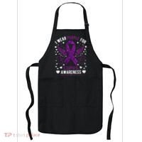 I Wear Purple For Lupus Awareness Apron thumb 0