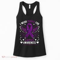 I Wear Purple For Lupus Awareness Women's Tank Top thumb 0