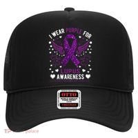I Wear Purple For Lupus Awareness Hat thumb 0