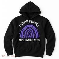 I Wear Purple MPS Awareness Hoodie thumb 0