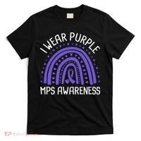 I Wear Purple MPS Awareness T-Shirt thumb 0