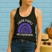 I Wear Purple MPS Awareness Women's Tank Top thumb 2