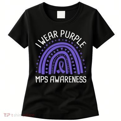I Wear Purple MPS Awareness Women's T-Shirt