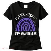I Wear Purple MPS Awareness Women's T-Shirt thumb 0