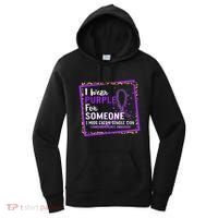 I Wear Purple For Someone I Miss Every Single Day Domestic Violence Women's Hoodie thumb 0
