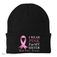 I Wear Pink For My Sister Beanie thumb 0