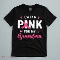 I Wear P.I.N.K For My Grandma Breast Cancer Awareness T-Shirt thumb 5