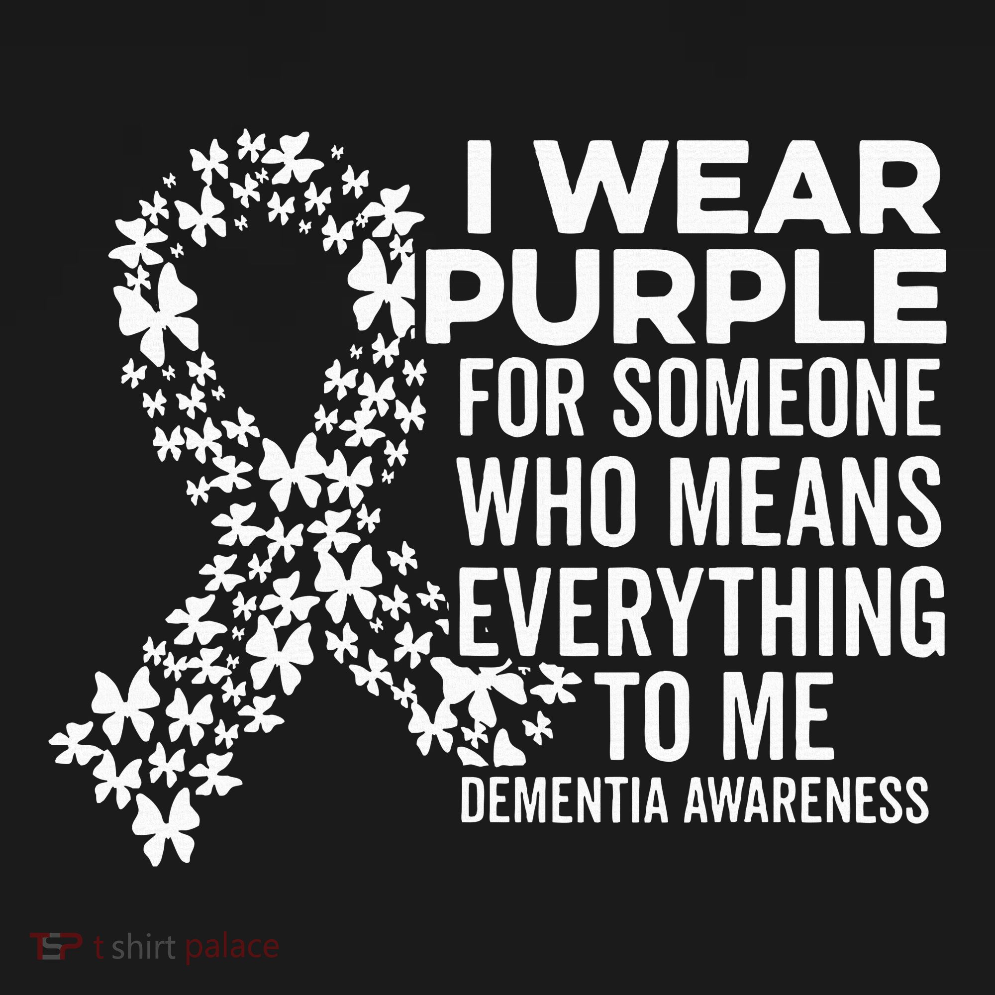 I Wear Purple For Dementia Support Alzheimers Awareness Women's Hoodie