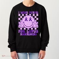 I Wear Purple For Lupus Awareness Women's Sweatshirt thumb 0