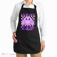 I Wear Purple For Lupus Awareness Apron thumb 2