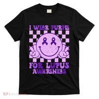 I Wear Purple For Lupus Awareness T-Shirt thumb 0