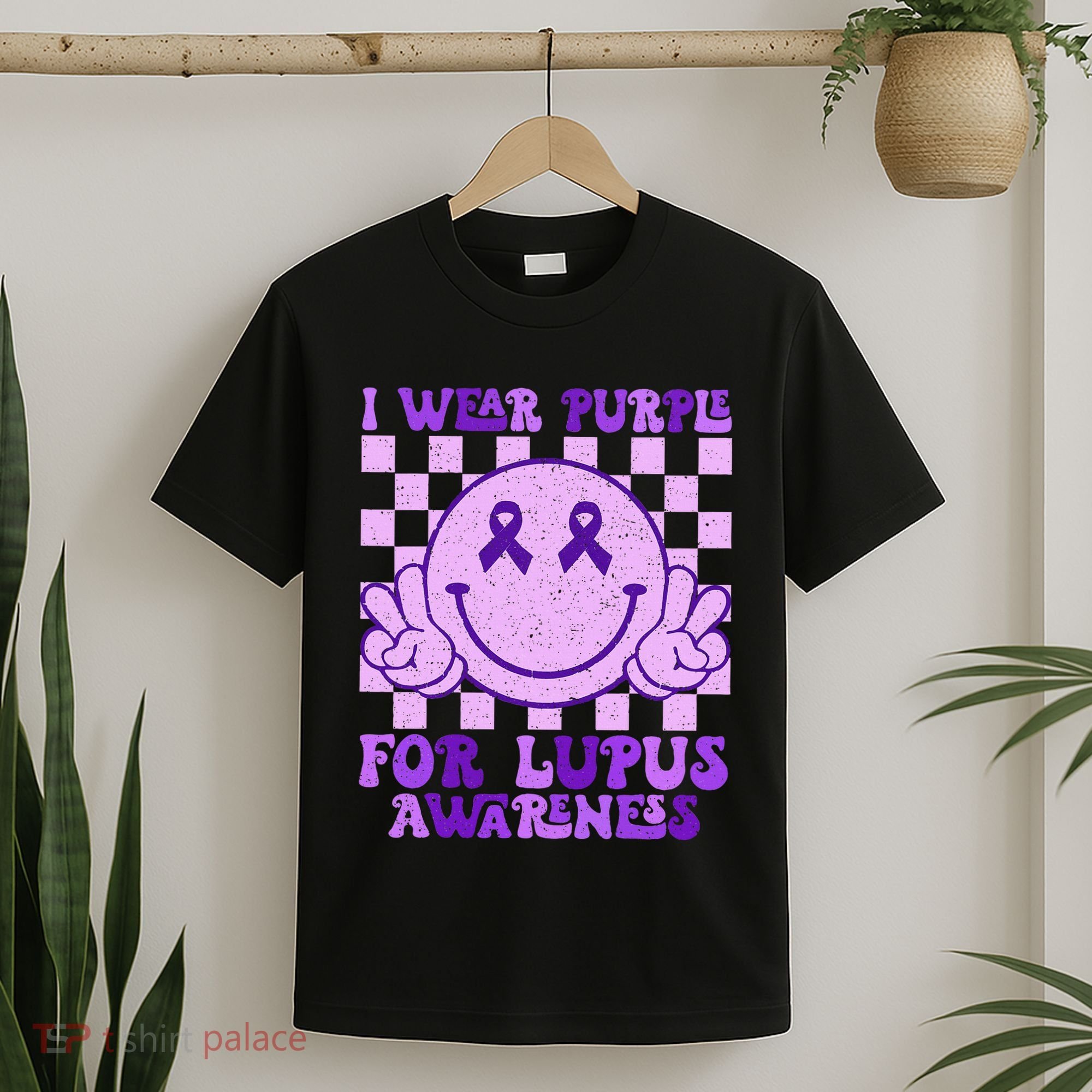 I Wear Purple For Lupus Awareness T-Shirt